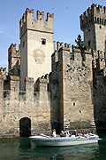 Europe, italy, italian, northern, northern italy, lombardy, brescia, sirmione, garda, lake garda, lake, lakes, architecture, castle, castles, scaliger, scaliger castle, fort, forts, fortress, fortresses.