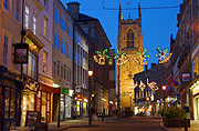 Europe, england, britain, great britain, uk, united kingdom, derby, deansgate, christmas, christmas scene, christmas scenes, decoration, decorations, christmas decorations, sign, signs, FF25,