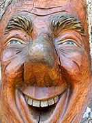 Europe, austria, austrian, wolfgangsee, austrian alps, alp, alps, st wolfgang, ferien, ferien region, carving, carvings, face, faces, smile, smiles, smiling, happy, happiness.