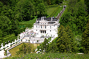 Europe, germany, bavaria, linderhof, linderhof castle, architecture, castle, castles, ludwig, king ludwig, garden, gardens.