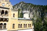 Europe, germany, bavaria, architecture, castle, castles, palace, palaces, fussen, neuschwanstein, schloss neuschwanstein, neuschwanstein castle.