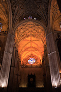 Spain, seville, spanish, architecture, cathedral, cathedrals, seville cathedral, cathedral of seville, cathedral of sevilla, interior, interiors, arch, arches, archway, archways, FF25,