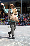 Australia, sa, south australia, adelaide, entertainment, festival, festivals, pageant, pageants, christmas, christmas scene, christmas scenes, people, crowd, crowds, swag, swagman, swagmen, jumbuk, jumbuks, hat, hats.