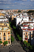 Spain, seville, spanish, roof, roofs, rooves, cloud, clouds, architecture, house, houses, housing, roof, roofs, rooves, FF25,