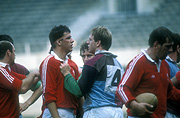 Australia, australian, people, man, men, male, males, Sport pictures, Sports, football, footballer, footballers, rugby, rugby game, rugby games, football game, football games, argument, arguments, anger, angry.