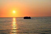 Australia, SA, South Australia, Kangaroo Island, Island, islands, ferry, ferries, sealink, water, mood, mood scene, mood scenes, water scene, water scenes, silhouette, silhouetts.