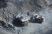 Australia, WA, Western Australia, mine, mines, mining, goldfields, gold mine, gold mines, gold mining, Kalgoorlie, Boulder, truck, trucks, dump truck, dump trucks, open cut, open cut mine, open cut mines, open cut mining.