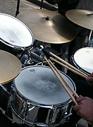 Instrument, instruments, musical, musical instrument, musical instruments, drum, drums, drum set, drum sets, drummer, drummers, hand, hands, stick, sticks, drum stick, drum sticks.