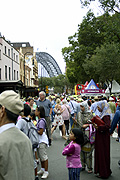 Australia, New South Wales, Architecture, Sydney, Sydney Harbour, Sydney Harbor, Sydney Harbour Bridge, anniversary, anniversaries, people, crowd, crowds.