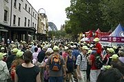 Australia, New South Wales, Architecture, Sydney, Sydney Harbour, Sydney Harbor, Sydney Harbour Bridge, anniversary, anniversaries, people, crowd, crowds.