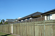 Australia, qld, queensland, gold coast, fence, fences, house, houses, housing, estate, estates, housing estate, housing estates, roof, roofs, rooves.