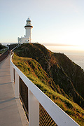 Architecture, Australia, New South Wales, fence, fences, Byron Bay, DFF, DFFGEN, Cape Byron, Byron Bay lighthouse, Cape Byron Lighthouse, lighthouse, lighthouses, navigation, navigational aid, navigational aids, lightstation, lightstations.