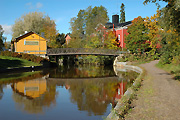 Finland, Forssa, architecture, river, rivers, bridge, bridges, footbridge, footbridges, pedestrian, pedestrians, BS65,
