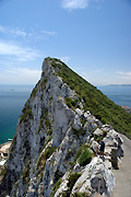Gibraltar, rock of gibraltar, pillar of hercules, hercules, iberian peninsula, peninsula, rock, rocks, limestone, promontory, promontories, BS65,