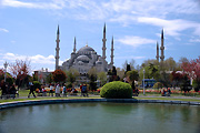 Turkey, instanbul, architecture, mosque, mosques, hagia, st sophia, st sophia mosque, saint sophia mosque, dome, domes, pond, ponds, BS65,