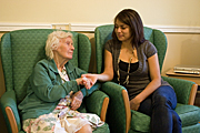 People, child, children, puberty, woman, women, people, child, children, puberty, woman, women, aged care, aged care facility, aged care facilities, teenager, teenagers, teenage girl, teenage girls, girl, girls, female, females, old, aged, elderly, old woman, old women, elderly woman, elderly women, pensioner, pensioners, nursing home, nursing homes, chair, chairs, indoorsAustralia, Sport pictures, Sports, balloon images, hot air balloons