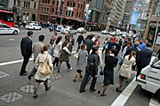 Australia, New South Wales, sydney, road, roads, people, pedestrian, pedestrians, george street.