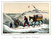 History, War, Wars, crimean, Crimean War, Russo-Turkish War, siege, sieges, siege of Sebastopol, sebastopol, mule, mule train, mule trains, soldier, soldiers, flag, flags, wounded, lithograph, lithographs, WHA71,
