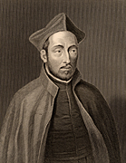 History, loyola, ignatius, Ignatius Loyola, Inigo Lopez de Recalde, soldier, soldiers, St Francis Xavier, xavier, Society of Jesus, jesus, jesuits, the Jesuits, Engraving, engravings, The Illustrated Globe Encyclopaedia of Universal Knowledge, encyclopaedia, encyclopaedias,