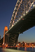 Australia, New South Wales, Architecture, Sydney, Sydney Harbour, Sydney Harbor, Sydney Harbour Bridge, bridge, bridges, harbour, harbours, dusk, DFF, DFFICONS.
