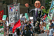 Australia, pollution, pollute, pollutes, polluting, fossil fuel, fossil fuel, environmental, environmental damage, nsw, sydney, walk against warming, global warming, protest, protests, protesting, people, protester, protesters, sign, signs, vote, votes, voting, election, elections, crowd, crowds.