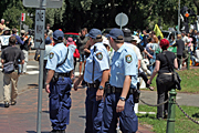 Australia, police, nsw, sydney, walk against warming, global warming, protest, protests, protesting, people, protester, protesters, sign, signs, vote, votes, voting, election, elections, crowd, crowds.