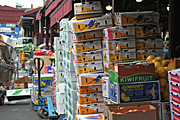 Australia, vic, victoria, melbourne, fruit, box, boxes, packaging, cardboard, paper, cardboard box, cardboard boxes, market, markets, market stall, market stalls, queen vic markets, queen victoria, queen victoria market, queen victoria markets.