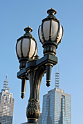 Australia, vic, victoria, melbourne, lamp, lamps, light, lights, lighting, street light, street lights, st kilda.