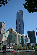 Australia, vic, victoria, melbourne, yarra, yarra river, river, rivers, architecture, tower, towers, eureka, eureka tower, skyscraper, skyscrapers, high-rise, high-rise building, high-rise buildings, building, buildings.