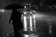 Australia, Atmosphere, Meteorology, Climate, Weather, storm, storms, thunder, thunder storm, thunder storms, nsw, new South Wales, sydney, traffic, car, cars, road, roads, sealed, sealed road, sealed roads, rain, rains, raining, people, pedestrian, pedestrians.