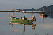 Asia, thailand, koh, samui, koh samui, coast, coasts, coastal, coastline, coastlines, boat, boats, fishing, fishing boat, fishing boats, fence, fences