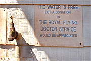 Australia, sign, signs, tank, tanks, water tank, water tanks, water, tap, taps, flying doctor, doctor, doctors, royal flying doctor, donate, donates, donation, donations, charity, charities, drought, drought scene, drought scenes, sign, signs, rainwater, rainwater tank, rainwater tanks.