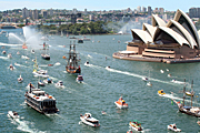 Australia, New South Wales, sydney, Australia Day, Celebration, Celebrations, Australia day celebrations, boat, boats, boating, opera house, sydney opera house, opera house, harbour, harbours, sydney harbour.
