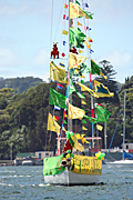 Australia, New South Wales, sydney, Australia Day, Celebration, Celebrations, Australia day celebrations, harbour, harbours, sydney harbour, yacht, yachts, yachting, flag, flags.