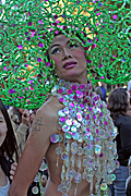 Australia, New South Wales, sydney, parade, parades, mardi gras, gay mardi gras, entertainment, festival, festivals, lesbian, lesbians, homosexual, homosexuals, gay, gays, gay and lesbian mardi gras, hat, hats, jewellery, necklace, necklaces, tatoo, tatoos.