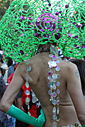 Australia, New South Wales, sydney, parade, parades, mardi gras, gay mardi gras, entertainment, festival, festivals, lesbian, lesbians, homosexual, homosexuals, gay, gays, gay and lesbian mardi gras, hat, hats, jewellery, necklace, necklaces, tatoo, tatoos.