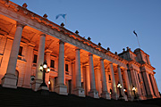 Australia, vic, victoria, melbourne, architecture, parliament, parliament house, parliament houses, pillar, pillars, column, columns, flag, flags, government.