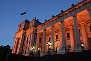 Australia, vic, victoria, melbourne, architecture, parliament, parliament house, parliament houses, pillar, pillars, column, columns, flag, flags, government.
