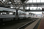 Australia, vic, victoria, melbourne, Rail, train, trains, transport, transportation, vehicle, vehicles, railway station, railway stations, rail, station, stations, train, trains, platform, platforms, southern cross.