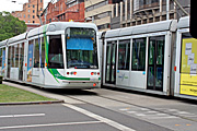 Australia, vic, victoria, melbourne, transport, transportation, vehicle, vehicles, tram, trams, sign, signs.