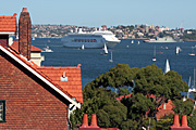 Australia, New South Wales, sydney, renzo piano, superliner, superliners, liner, liners, transport, transportation, vehicle, vehicles, ship, ships, shipping, vessel, vessels, cruise, cruises, cruising, cruise ship, cruise ships, liner, liners, cruise liner, cruise liners, lifeboat, lifeboats, pacific dawn.
