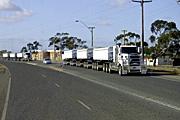 Australia, wa, western australia, road, roads, sealed, sealed road, sealed roads, sign, signs, outback, australian outback, outback australia, transport, transportation, vehicle, vehicles, heavy vehicle, heavy vehicles, truck, trucks, road train, road trains, roadtrain, roadtrains.