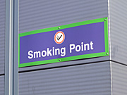 Nicotine, smoke, smokes, smoking, smoker, smokers, cigarette, cigarettes, health hazard, health hazards, tobacco, cancer, lung cancer, sign, signs, england, circle, circles, circular, AB67,