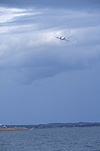 Aviation, transport, transportation, vehicle, vehicles, Plane, Planes, aircraft, aircrafts, aeroplane, aeroplanes, airport, airports, mascot, mascot airport, sydney airport, water, seascape, seascapes, sky, skies.