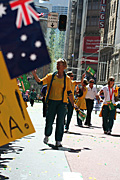 Australia, New South Wales, sydney, parade, parades, olympics, olympiad, olympiads, celebrate, celebrating, celebration, celebrations, olympic games, athlete, athletes, beijing, crowd, crowds.