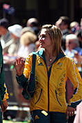 Australia, New South Wales, sydney, parade, parades, olympics, olympiad, olympiads, celebrate, celebrating, celebration, celebrations, olympic games, athlete, athletes, beijing, crowd, crowds, melissa, wu, melissa wu.