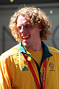 Australia, New South Wales, sydney, parade, parades, olympics, olympiad, olympiads, celebrate, celebrating, celebration, celebrations, olympic games, athlete, athletes, beijing, crowd, crowds, steve, hooker, steve hooker.