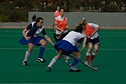 Australia, Sport pictures, Sports, hockey, hockey game, hockey games, girl, girls, female, females, teenager, teenagers, teenage girl, teenage girls, adolescent, adolescents, woman, women, outdoors, uniform, uniforms.