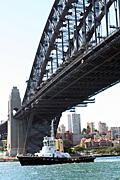 Australia, New South Wales, sydney, transport, transportation, vehicle, vehicles, tug, tugs, tug boat, tug boats, tugboat, tugboats, boat, boats, boating, bridge, bridges, sydney harbour bridge, karoo.