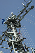 Australia, New South Wales, sydney, transport, ship, ships, shipping, navy, naval, australian navy, garden island, success, hmas success, mast, masts, antenna, antennas.